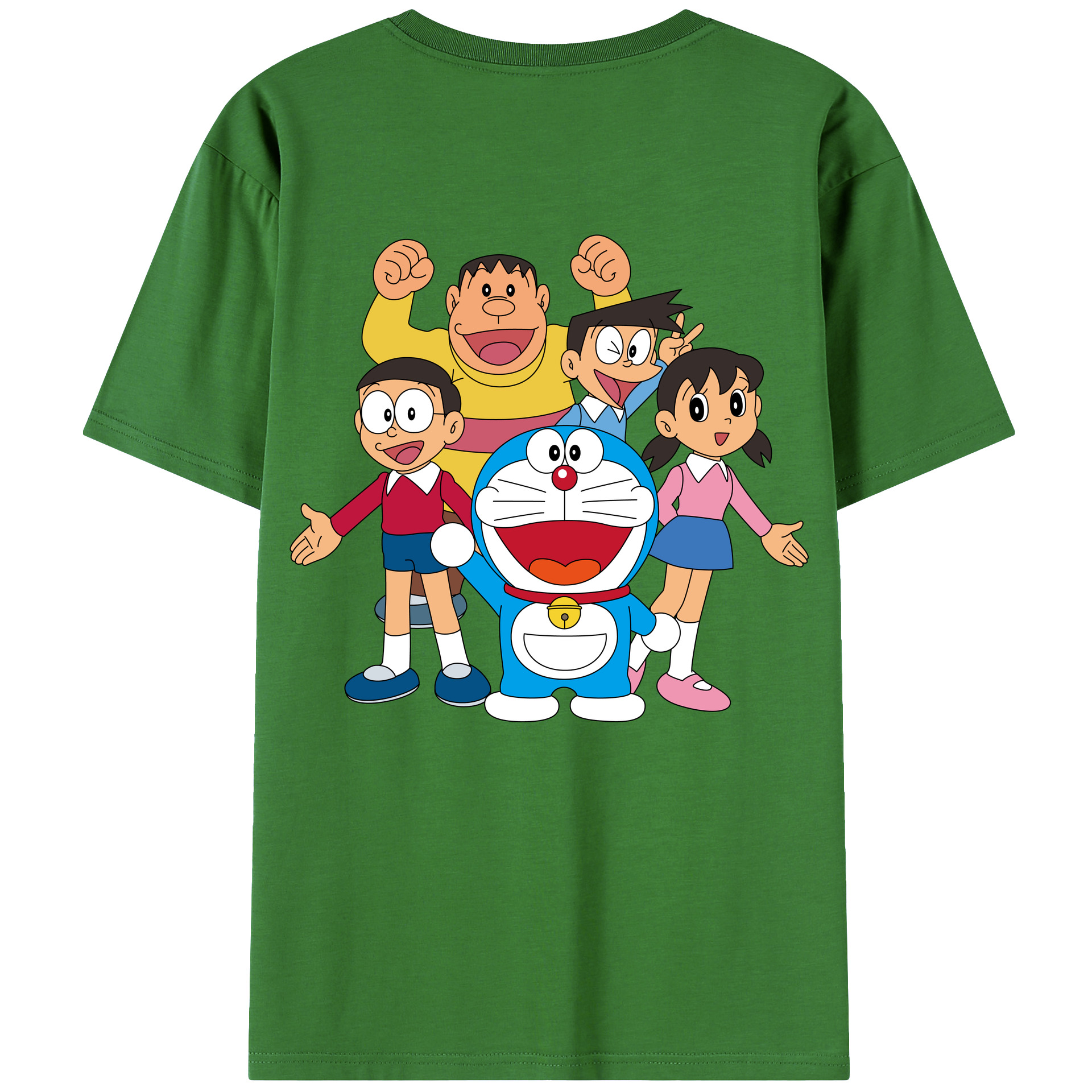 （画像用） ドラえもん 骨川 スネ夫 Doraemon Honekawa Suneo レディース半袖Tシャツ(バックプリント)